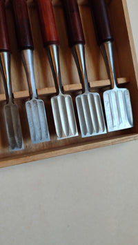 Set de ciseaux japonais Oire nomi "Mitsuyoshi Moto" forme "Shinogi".