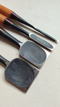 Rare set de Ciseaux Japonais Tokyo guilde "Oire Nomi" 3, 12, 36, 42mm "Masahiko"
