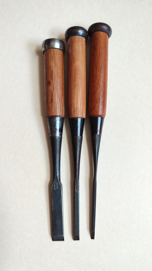 Set de ciseaux japonais variés "Oire Nomi" 3, 6, 12mm Niigata