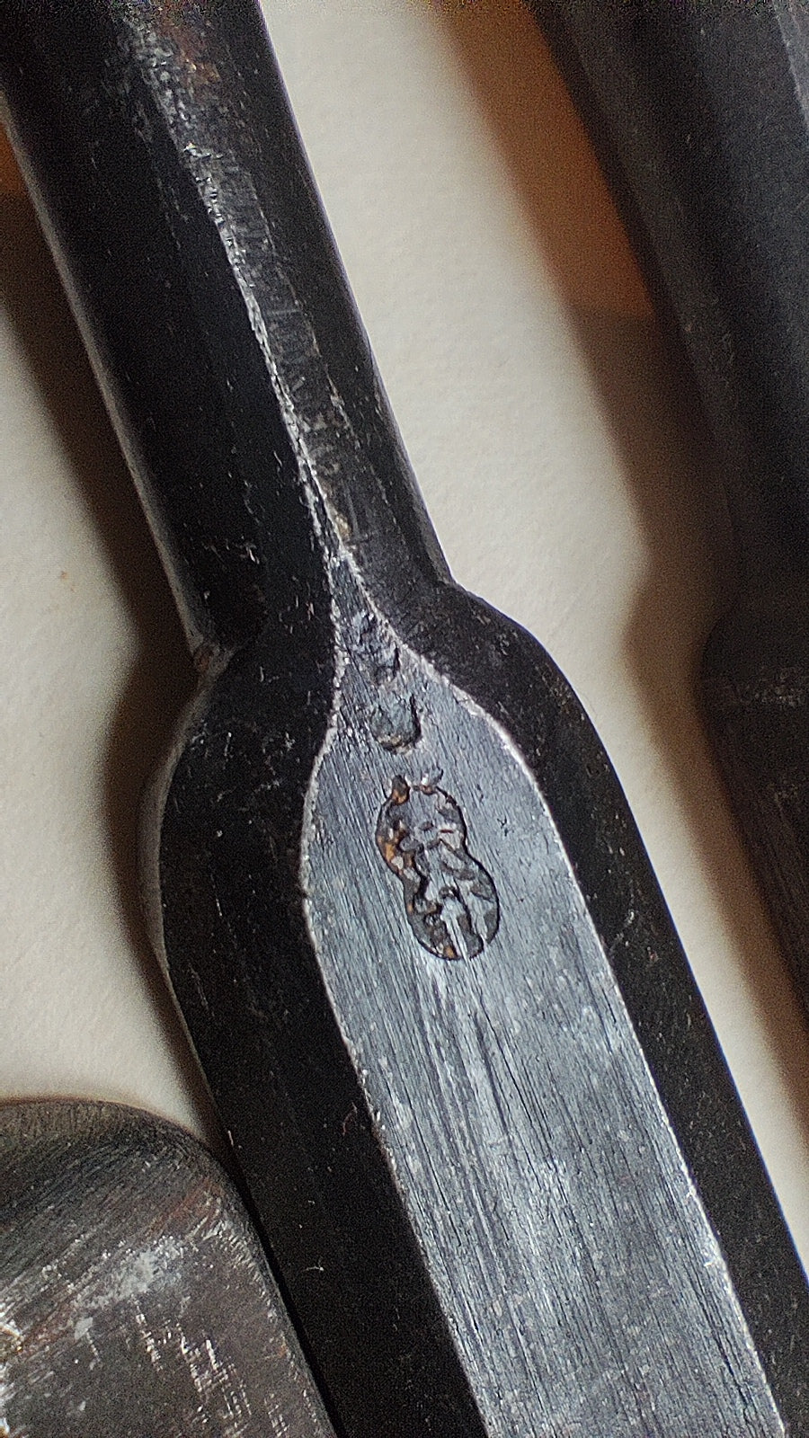 Raro juego de tijeras japonesas del gremio de Tokio "Oire Nomi" 3, 12, 36, 42 mm "Masahiko"