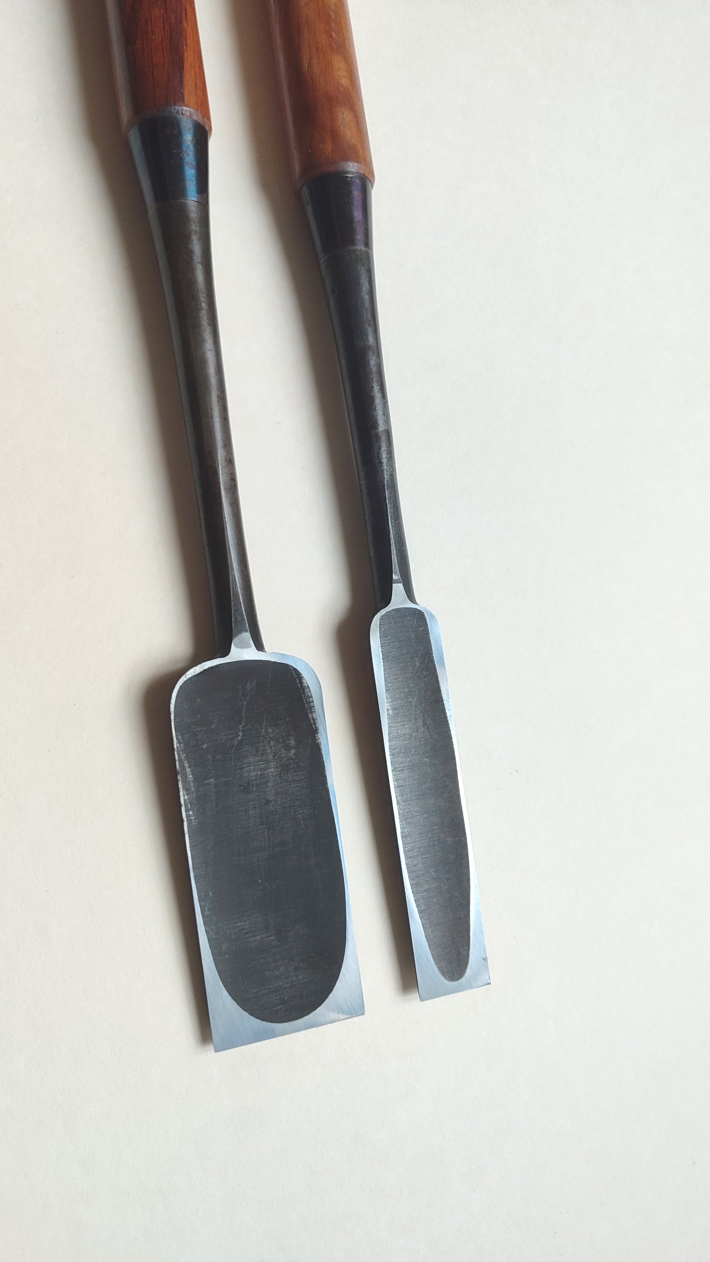 Rare paire de ciseaux japonais vintage extra longs "Ootsuki Nomi" 24 et 48mm