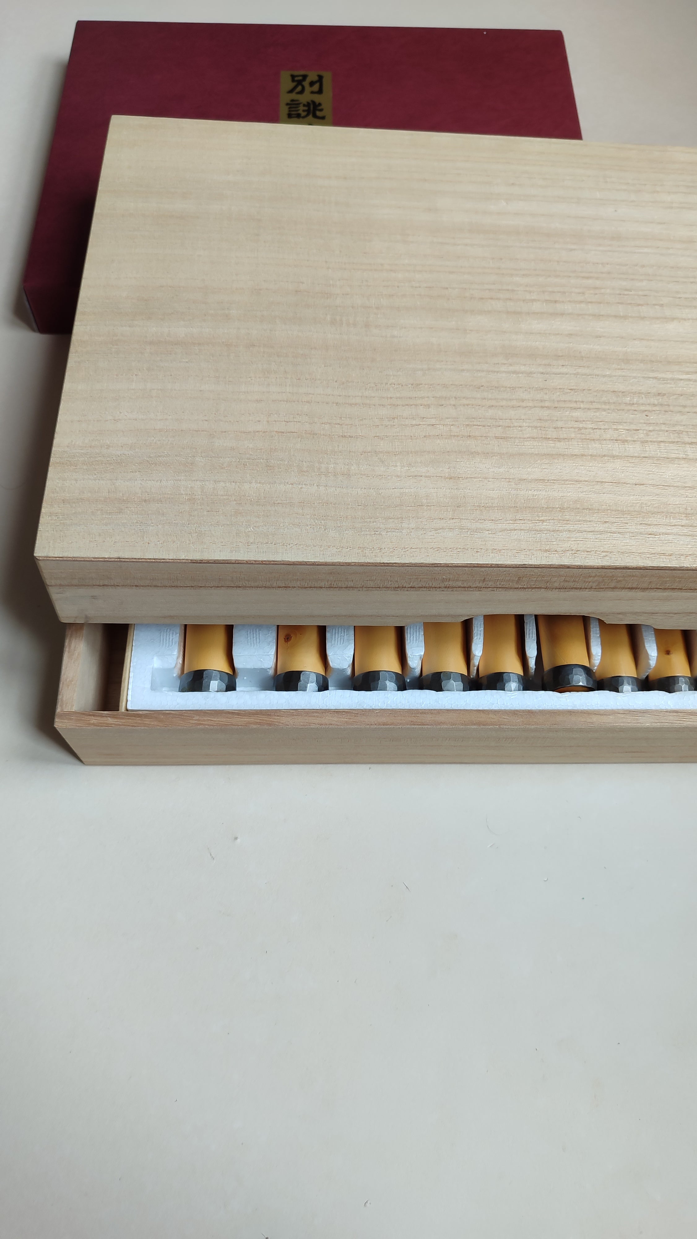 Set de Ciseaux Japonais "Oire Nomi" 3, 6, 9, 12, 15, 18, 24, 30, 36, 42mm "Yusuke"