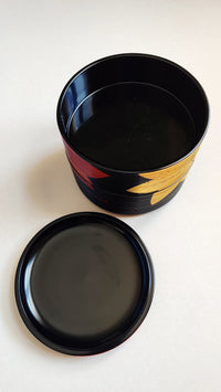 Coffret en laque japonaise "Jubako" fabriqué Zohiko Unkinju à Kyoto