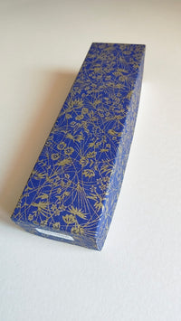 Couteau de chasse japonais "Kogatana" damassé 115mm "Hiro" double biseaux