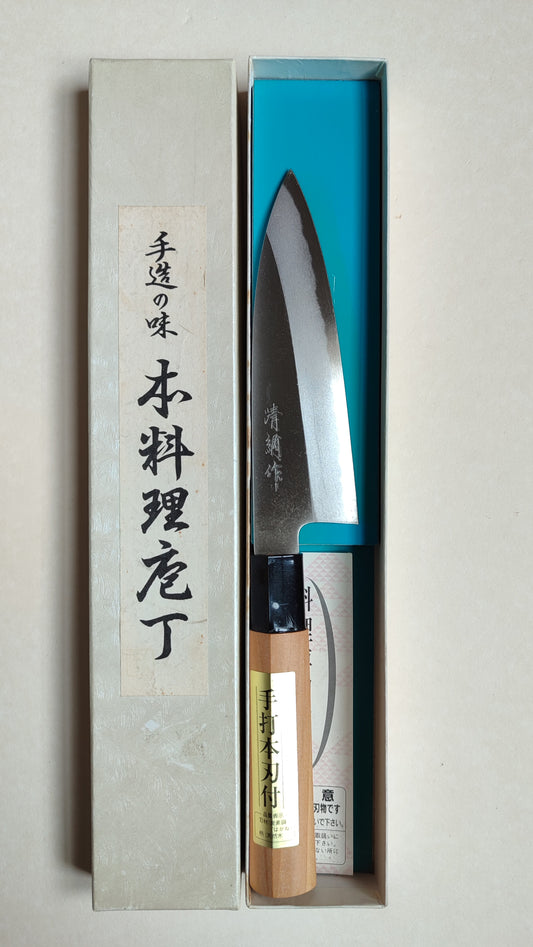 Petit couteau de cuisine japonais "Ai-Deba" 150mm "Honryoku"