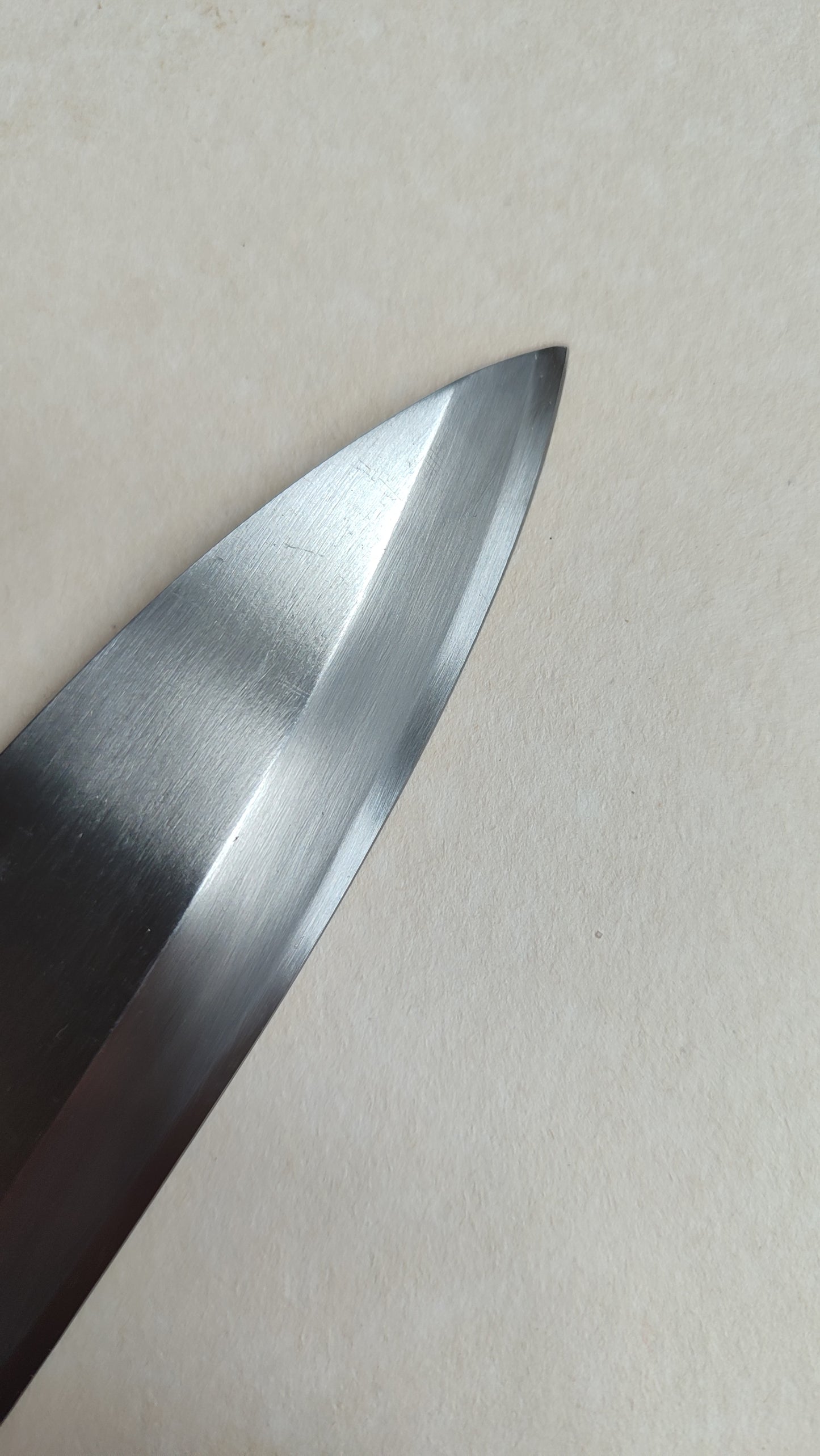 Couteau de cuisine japonais "Ai-Deba" 140mm "Kiyoshi Tsusaku"