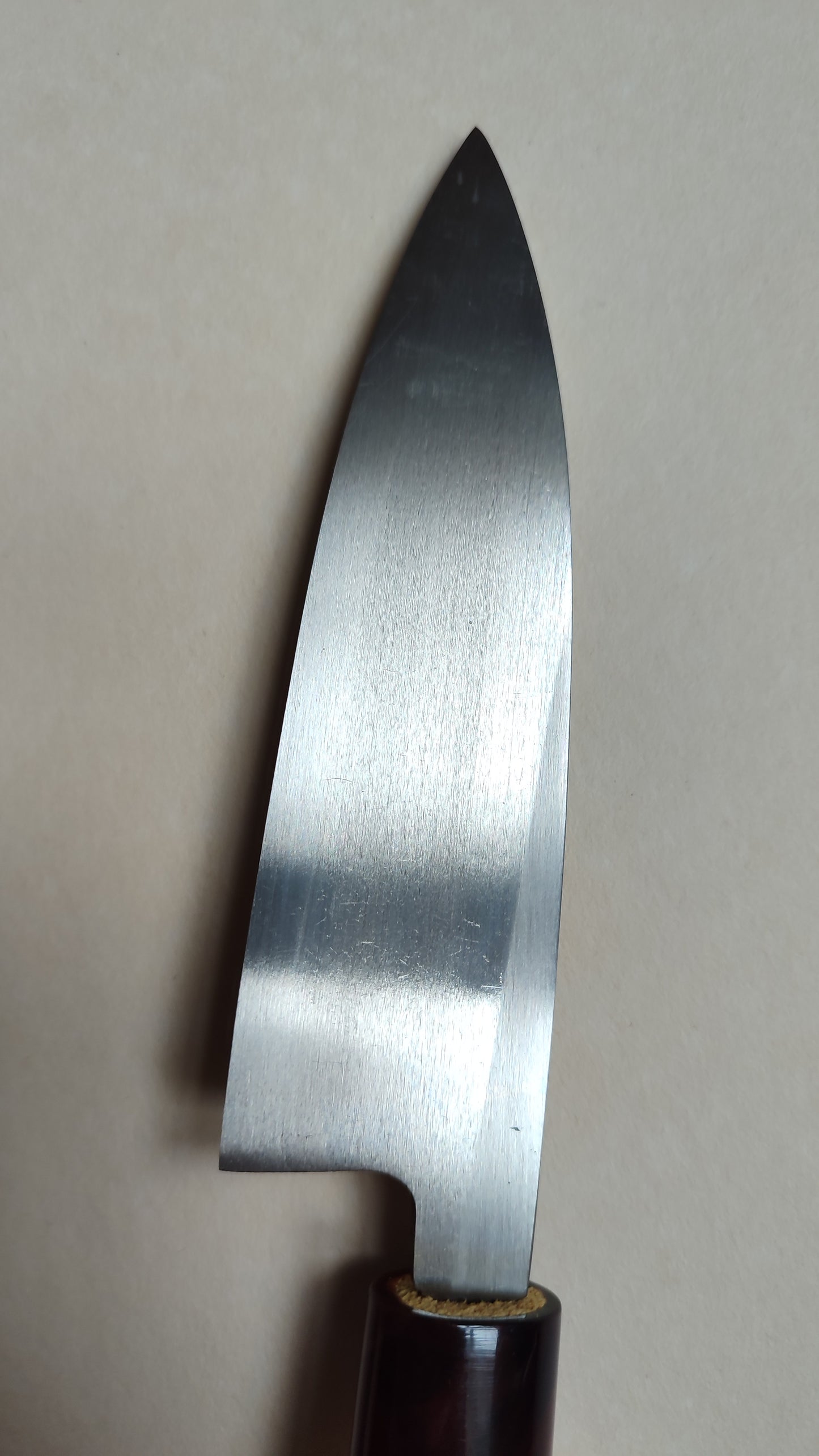 Couteau de cuisine japonais "Ai-Deba" 140mm "Kiyoshi Tsusaku"