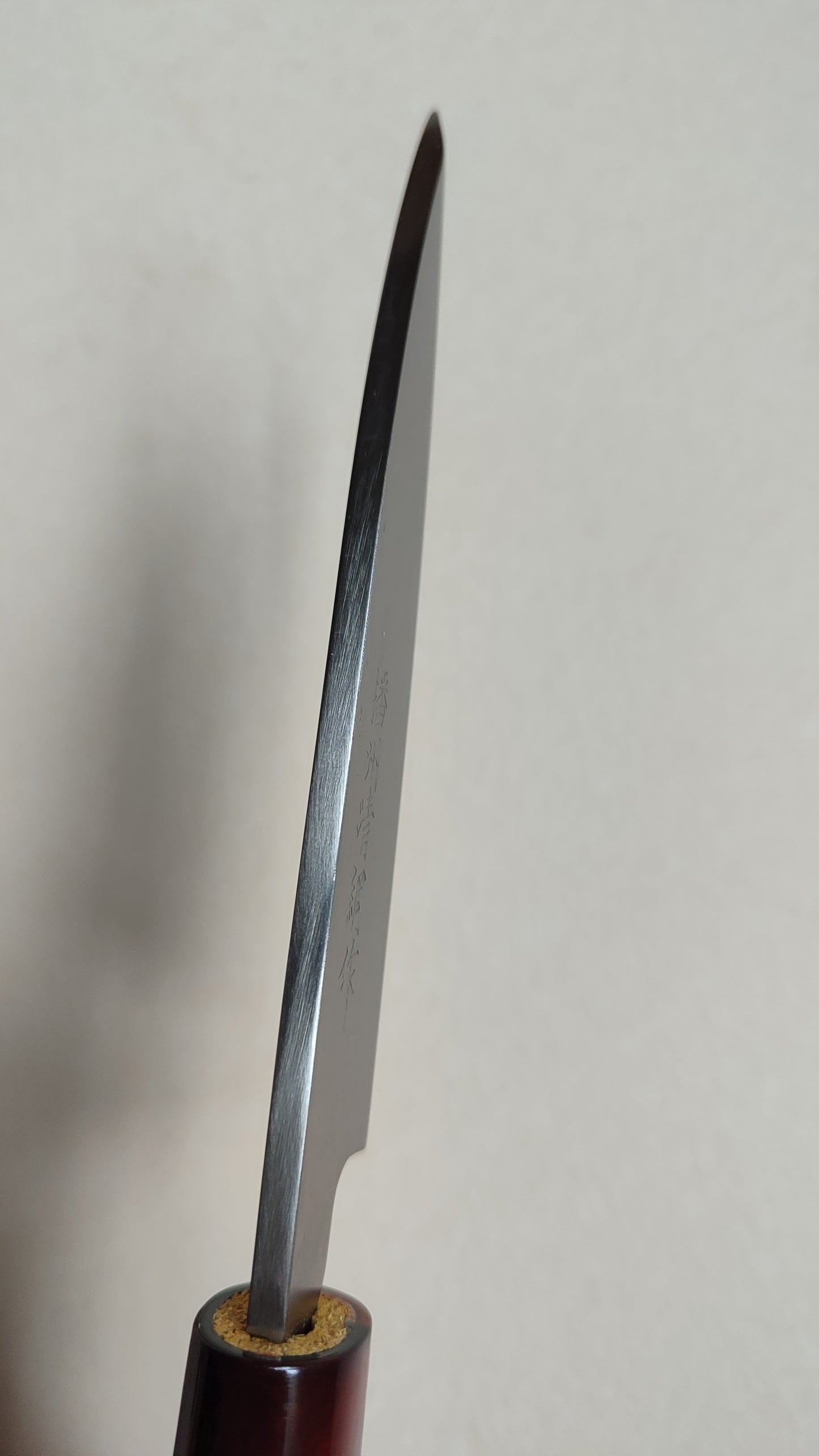 Couteau de cuisine japonais "Ai-Deba" 140mm "Kiyoshi Tsusaku"
