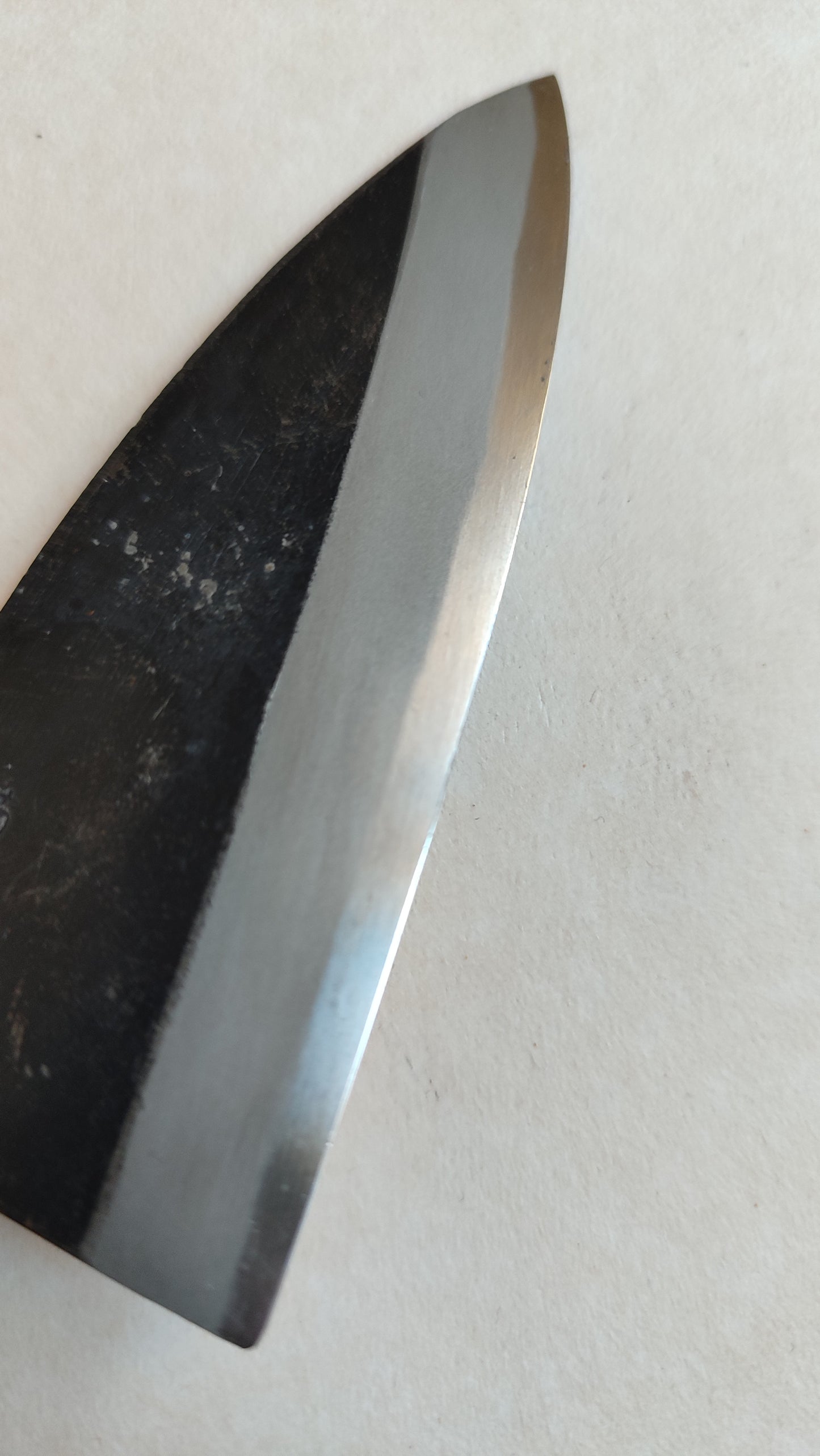 Petit couteau de cuisine japonais "Aji-kiri" 95mm "Kikuhide"