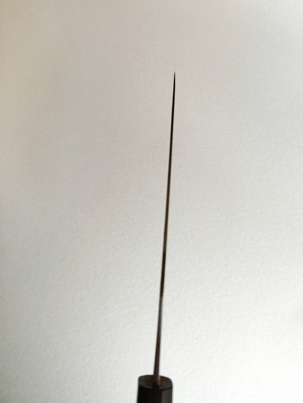 Magnifique couteau de cuisine japonais "Gyuto" 180mm White steel "Shiro kamo"
