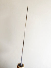 Couteau de cuisine japonais "Gyuto" 180mm White steel "Shiro kamo" Purple rain.