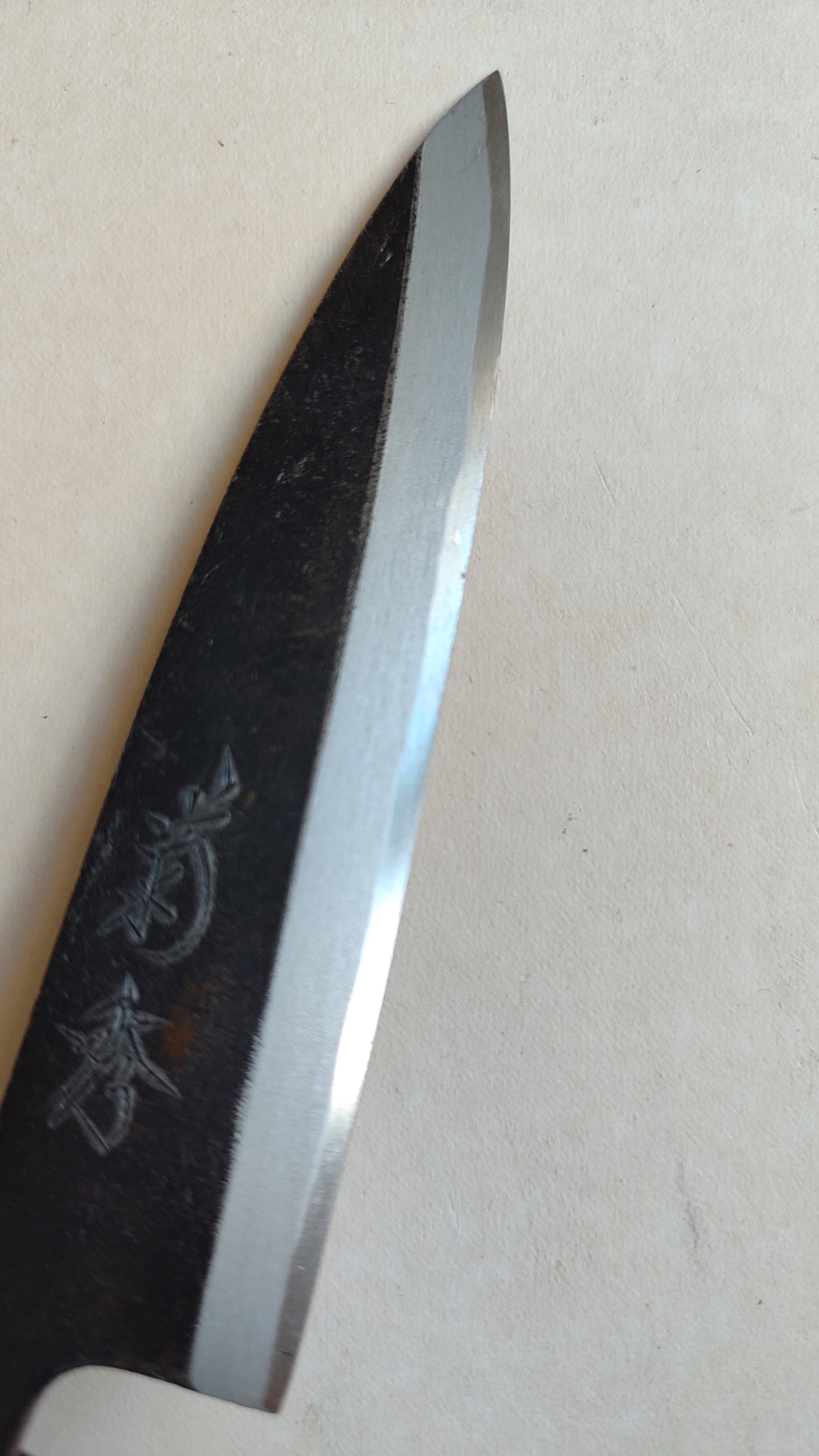 Couteau de cuisine japonais "Kaisaki" 125mm "Kikuhide"
