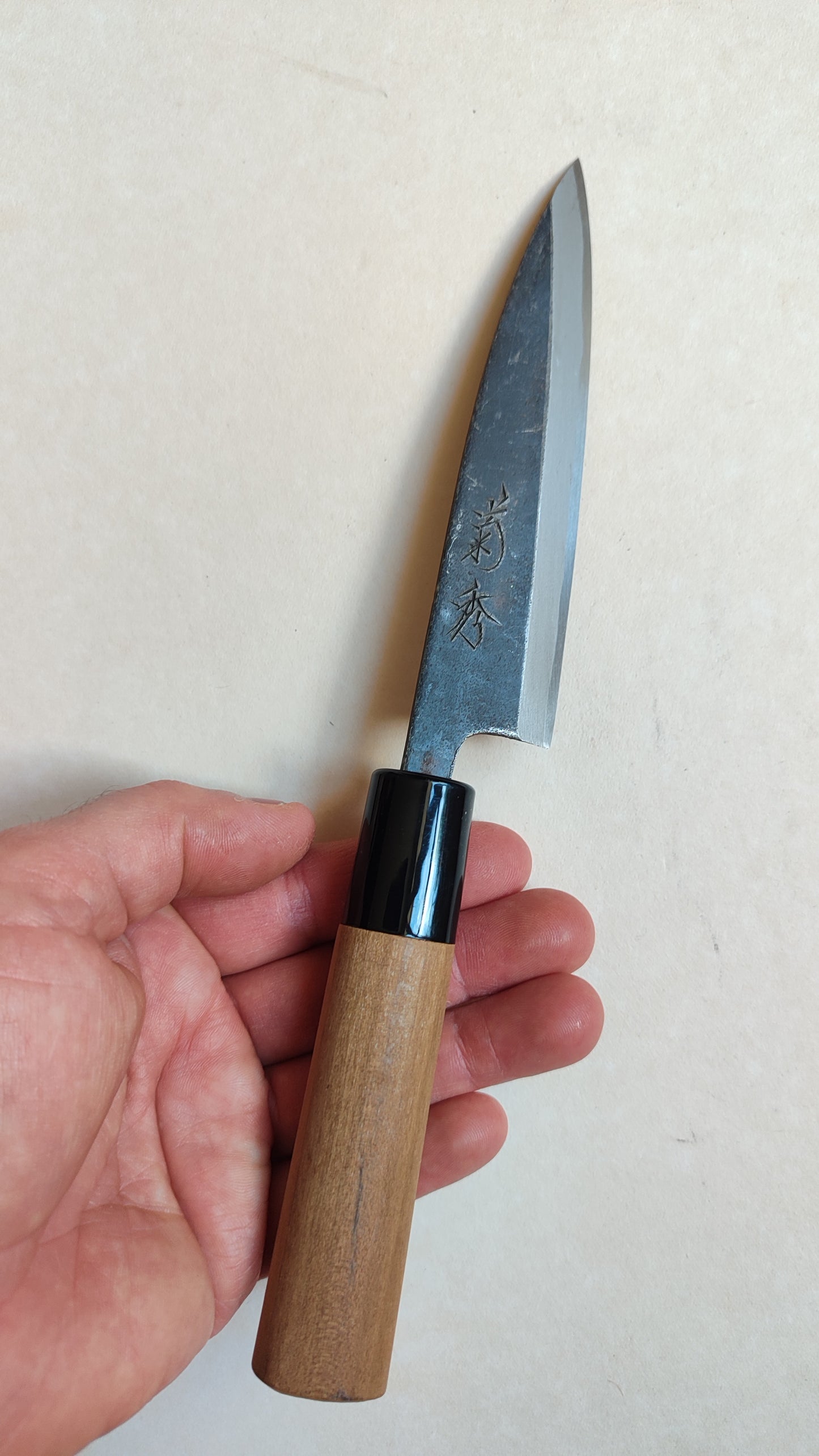 Couteau de cuisine japonais "Kaisaki" 125mm "Kikuhide"