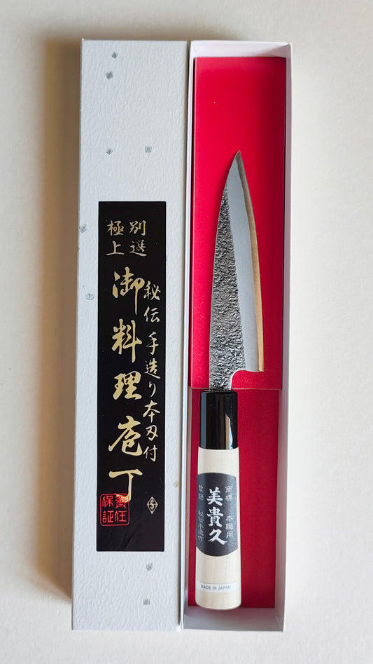 Couteau de cuisine japonais "Kaisaki" 120mm "Tsuchime"
