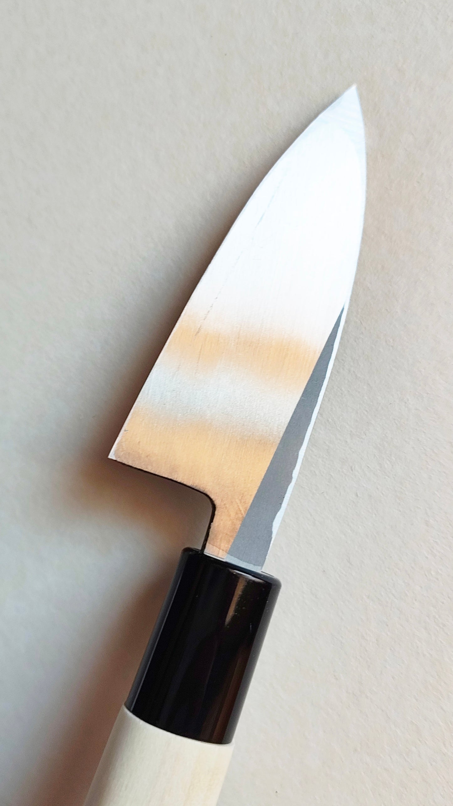 Couteau de cuisine japonais "Ko-deba" 90mm "Tsuchime"