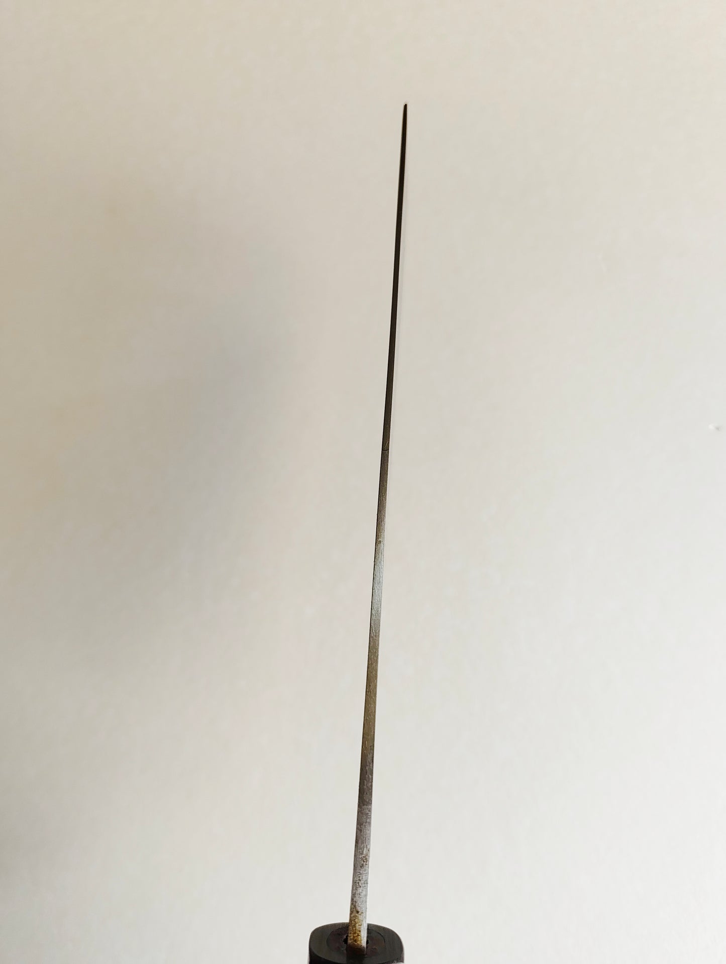 Magnifique couteau de cuisine japonais "Nakiri" 165mm White steel "Shiro kamo"