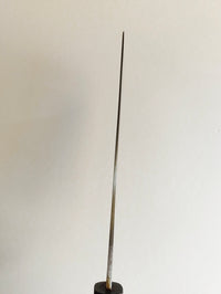 Magnifique couteau de cuisine japonais "Nakiri" 165mm White steel "Shiro kamo"