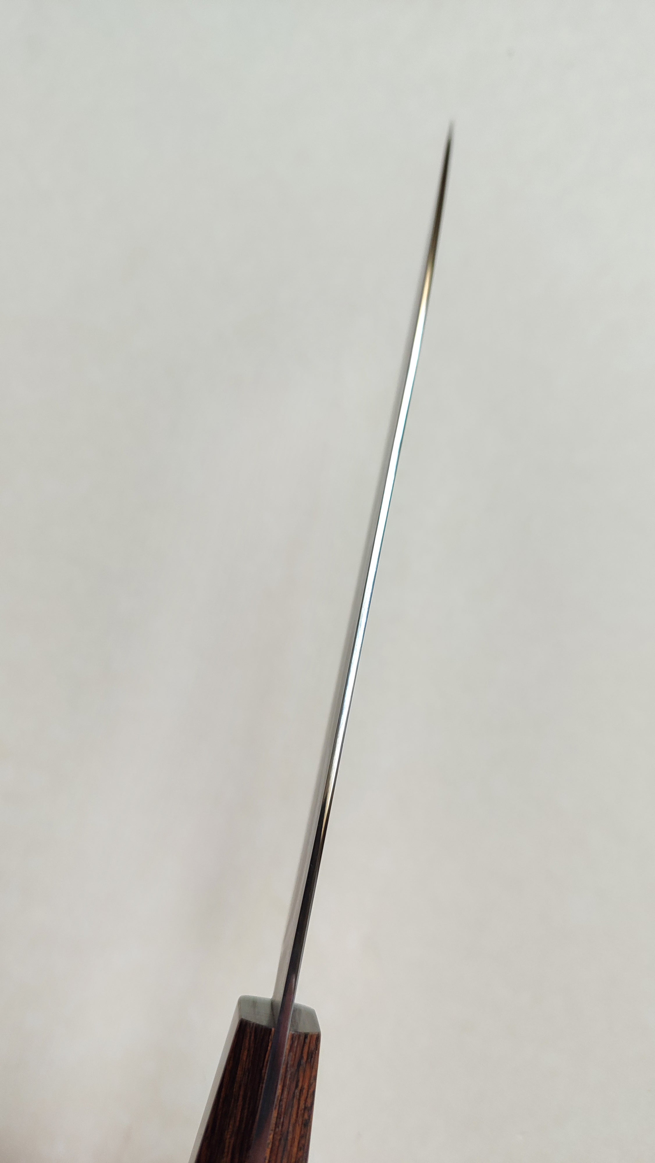 Magnifique couteau de cuisine japonais Petty 150mm VG10 "Shiro Kamo"