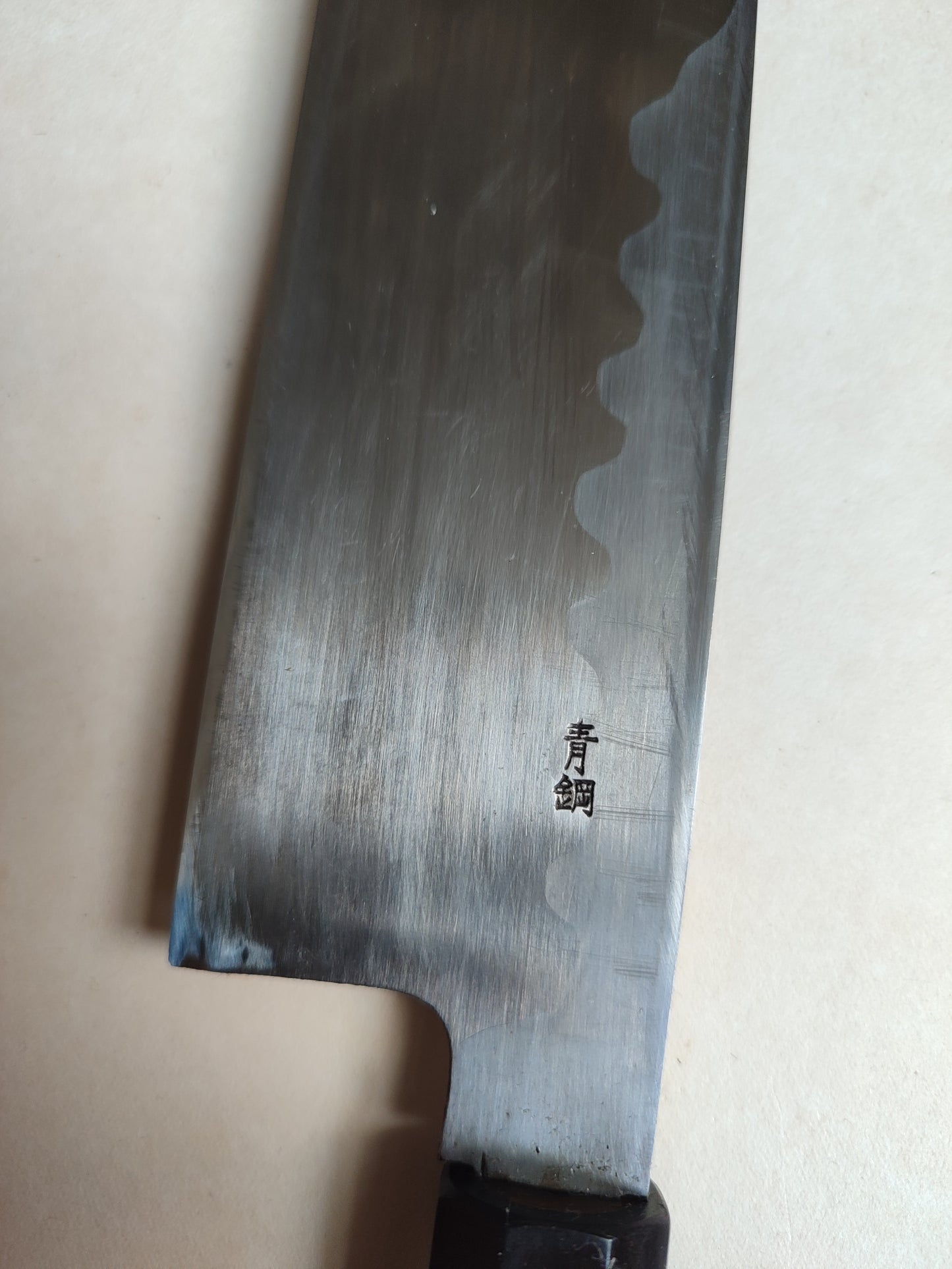 Magnifique couteau de cuisine japonais "Usuba" 240mm "Ippei Ichimonji"