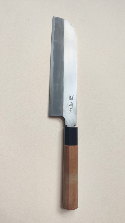 Joli couteau de cuisine japonais "Usuba" 195mm gaucher Kikuhide