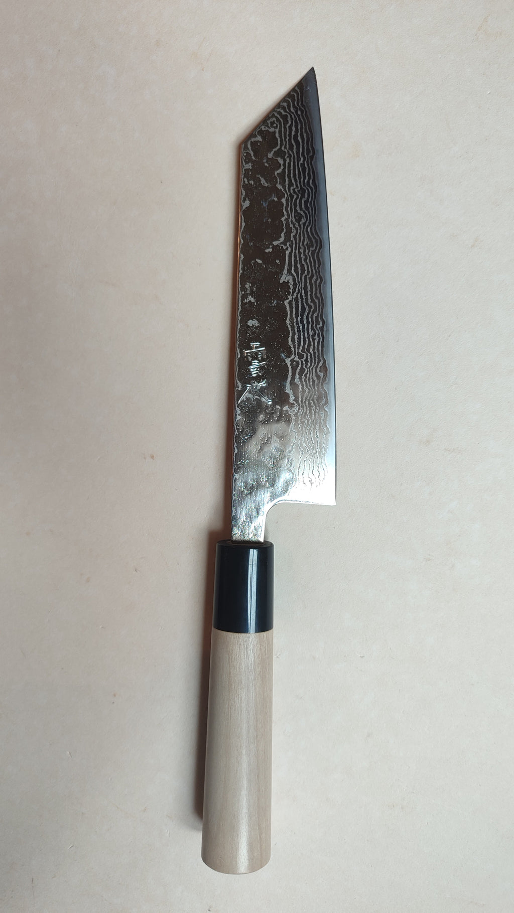 Magnifique couteau de cuisine japonais "Bunka" 170mm 410C Steel "Maruyoshi"