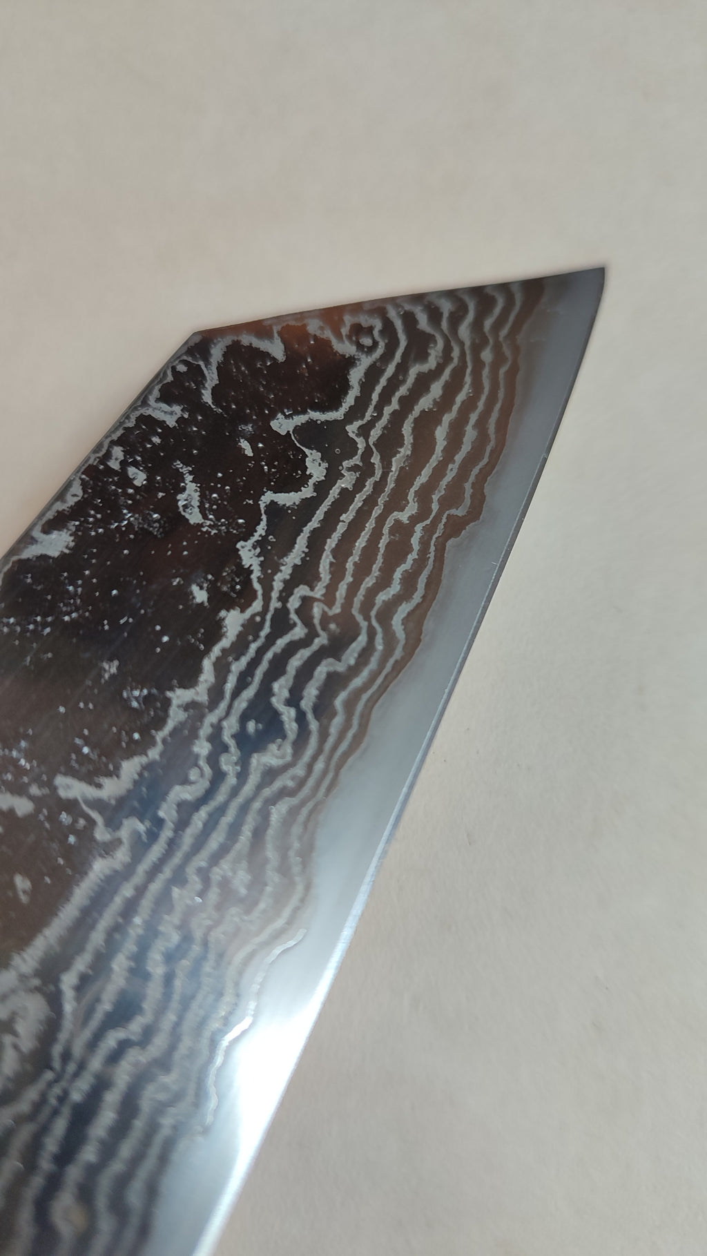 Magnifique couteau de cuisine japonais "Bunka" 170mm 410C Steel "Maruyoshi"