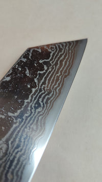 Magnifique couteau de cuisine japonais "Bunka" 170mm 410C Steel "Maruyoshi"