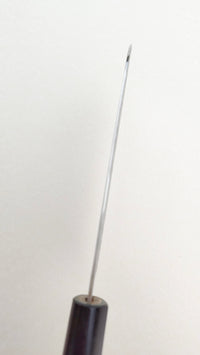 Magnifique couteau de cuisine japonais damassé "Santoku" VG10 165mm "Tsuchime"