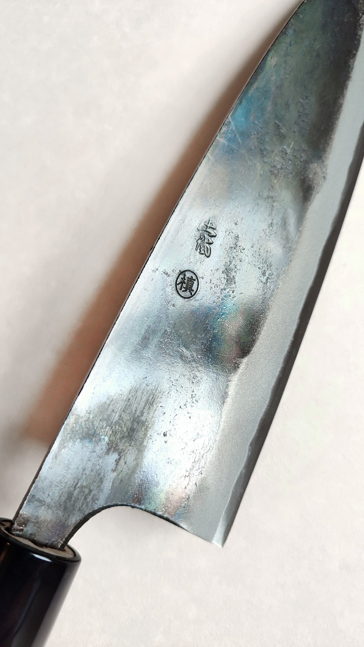 Magnifique couteau de cuisine japonais "Gyuto" 210mm White steel