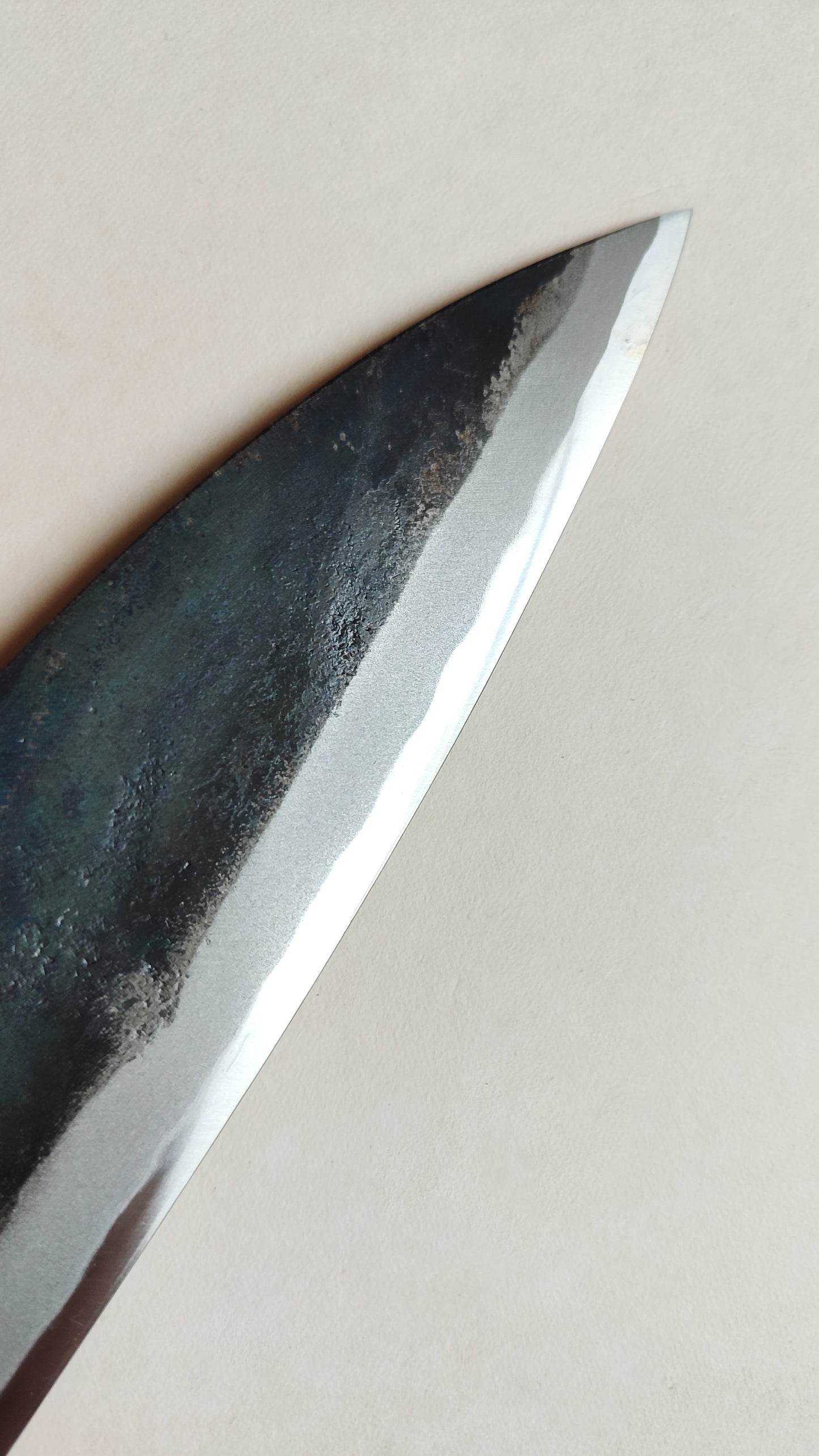Magnifique couteau de cuisine japonais "Gyuto" 210mm White steel