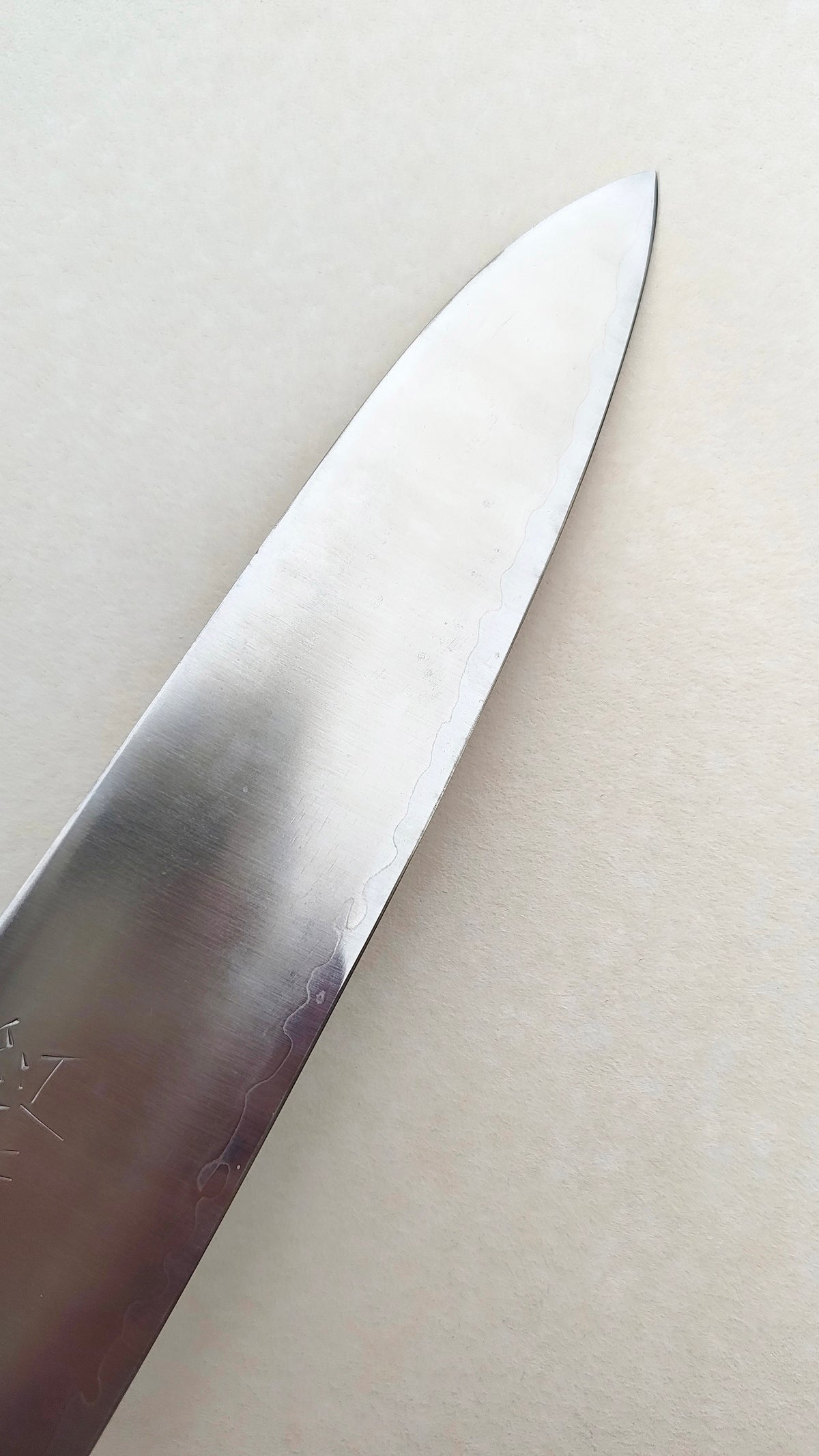 Couteau de cuisine japonais "Gyuto" 210mm Blue Steel "Hiro Masui"