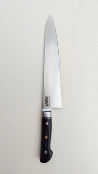 Couteau de cuisine japonais "Gyuto" 240mm Blue Steel "Hiro Masui"