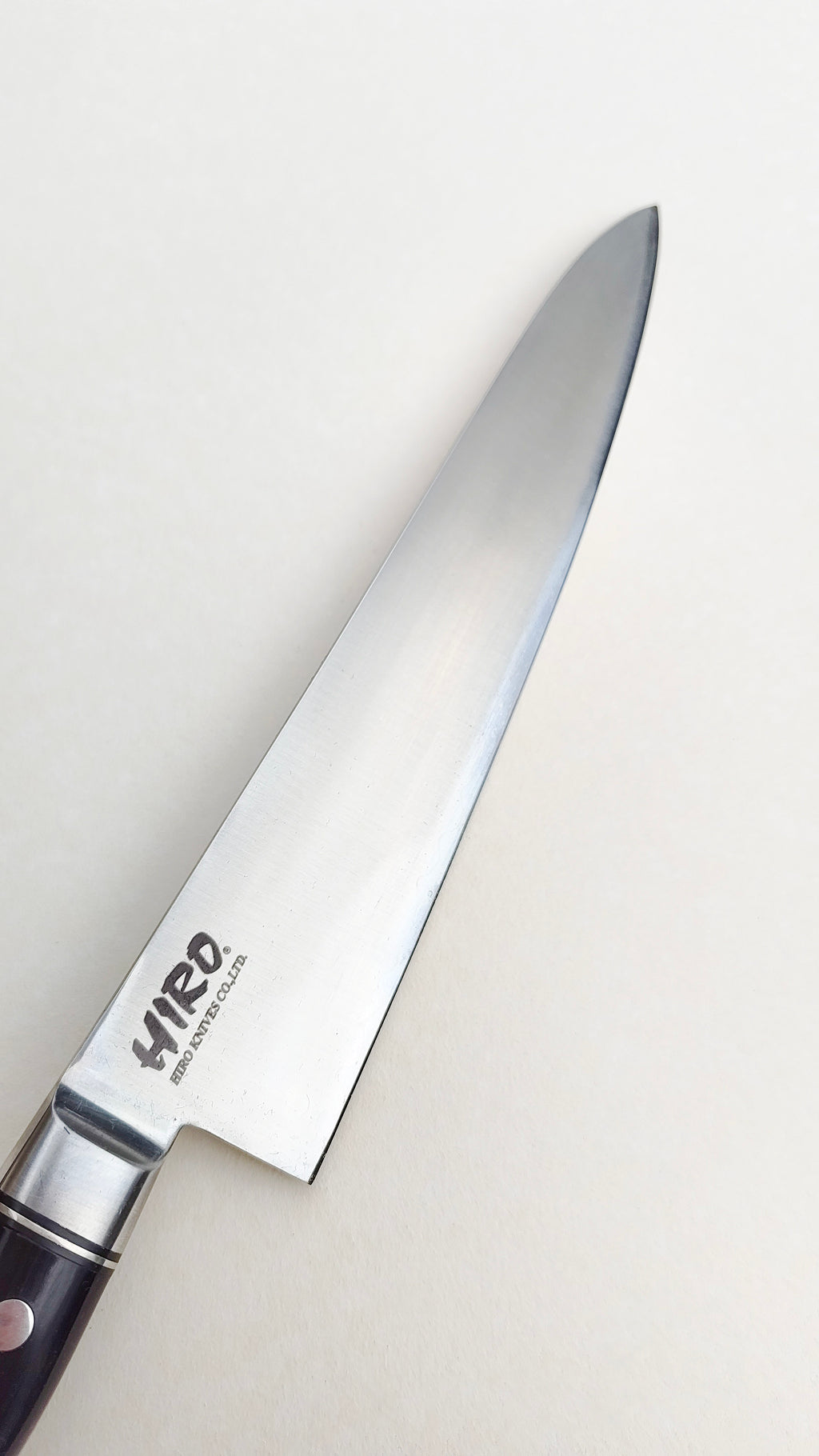Couteau de cuisine japonais "Gyuto" 240mm Blue Steel "Hiro Masui"