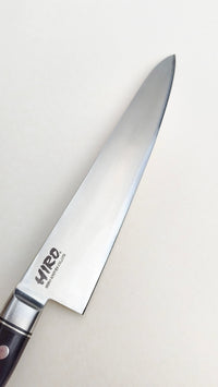 Couteau de cuisine japonais "Gyuto" 240mm Blue Steel "Hiro Masui"