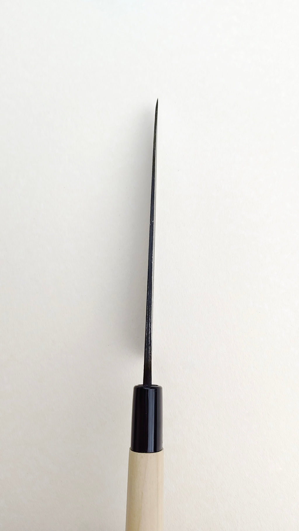 Couteau de cuisine japonais "Koyanagi" 165mm White Steel "Kurouchi"
