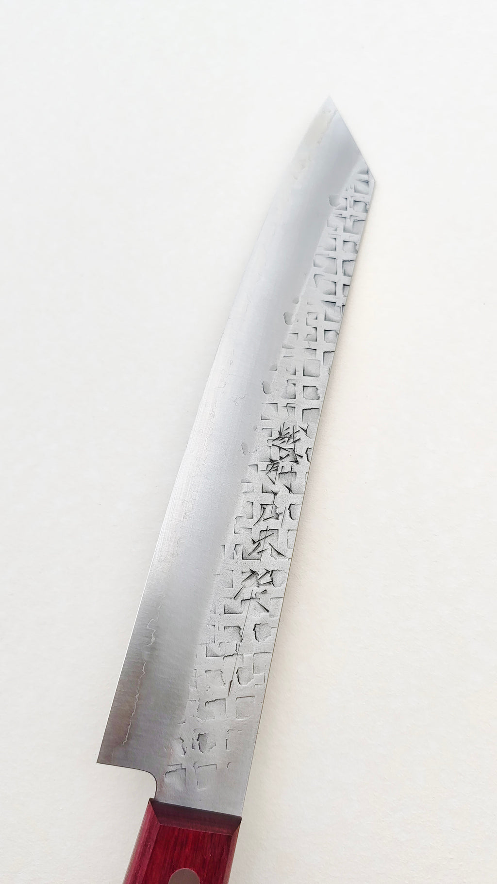 Couteau de cuisine japonais en acier Ginsan "Kiritsuke" 210mm "Nao Yamamoto"