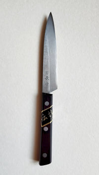 Couteau de cuisine japonais "Petty" 105mm Aogami super "Miki Hamono"
