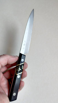 Couteau de cuisine japonais "Petty" 105mm Aogami super "Miki Hamono"