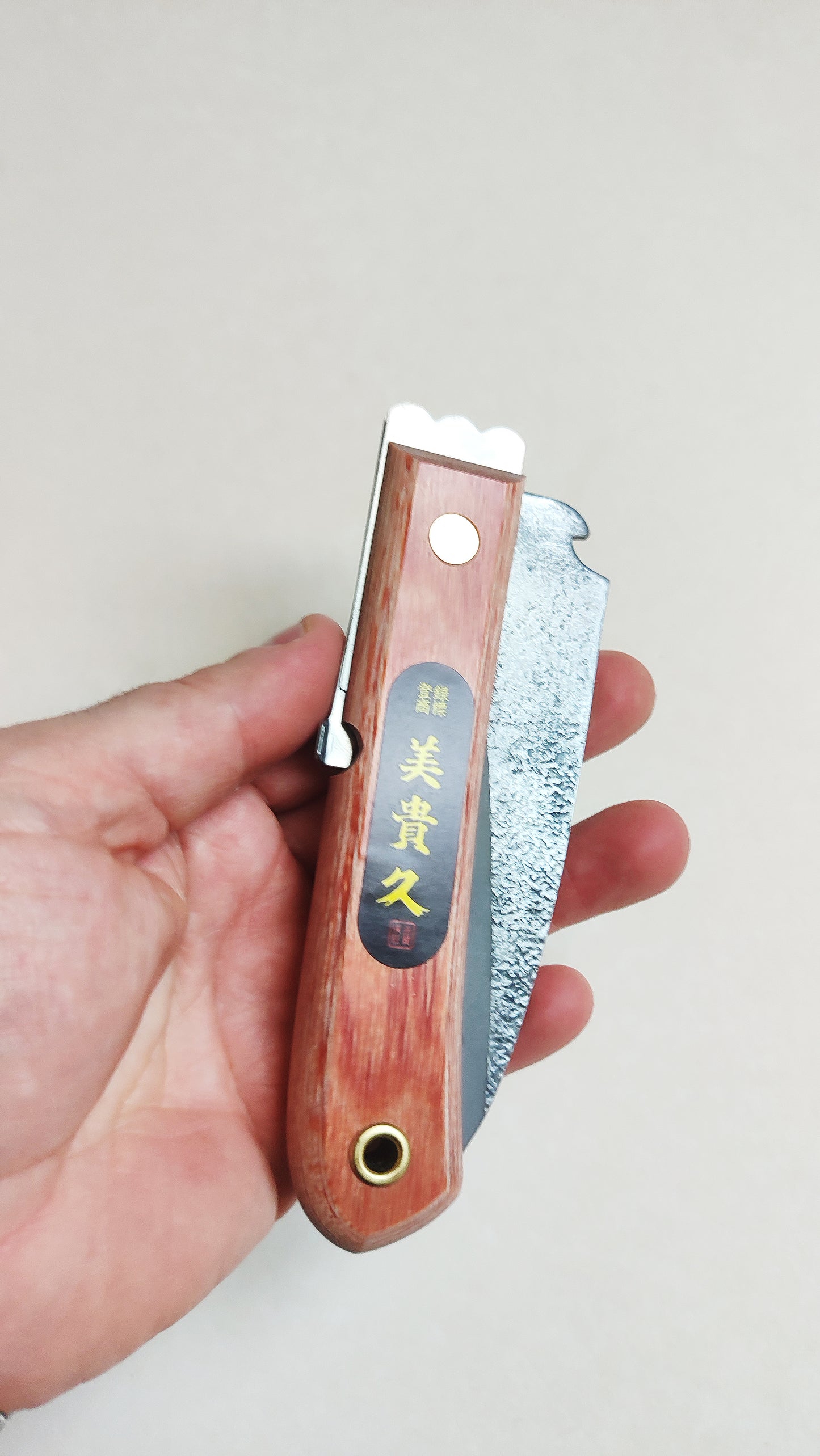 Couteau pliant japonais "Kiridashi" 120mm "Ikeuchi"