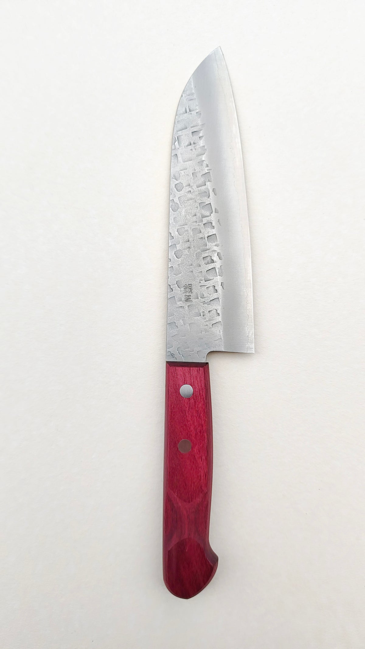 Couteau de cuisine japonais "Santoku" finition "Tsuchime" 165mm "Nao Yamamoto"