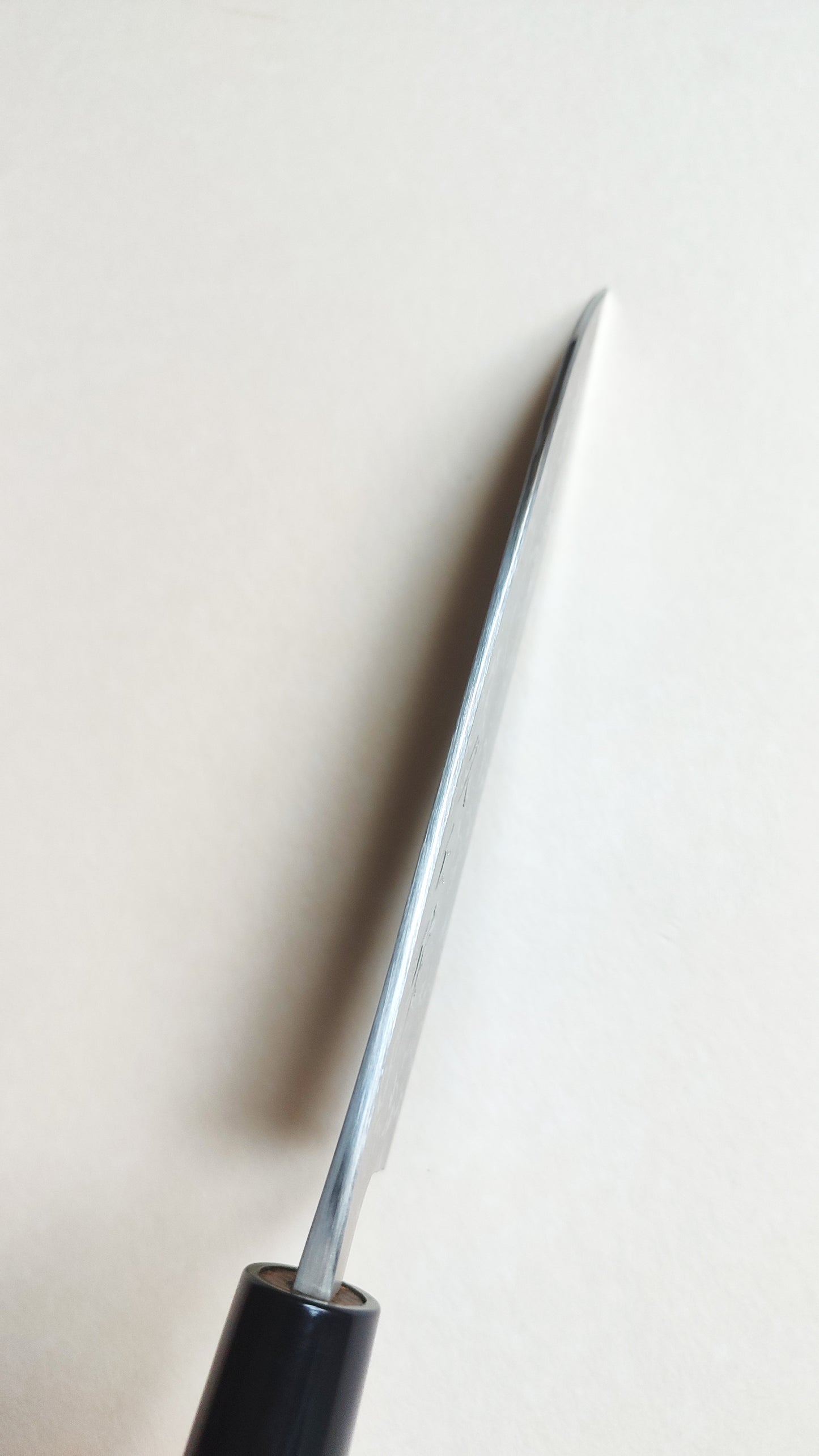 Magnifique couteau de cuisine japonais "Santoku" 170mm Damas "Kunio"