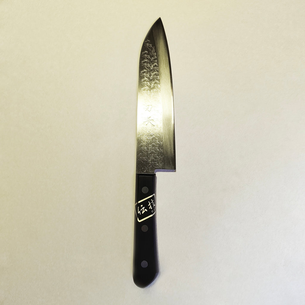 Couteau de cuisine japonais Santoku 180mm Miki Hamono