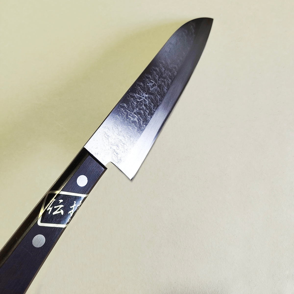 Couteau de cuisine japonais Santoku 180mm Miki Hamono