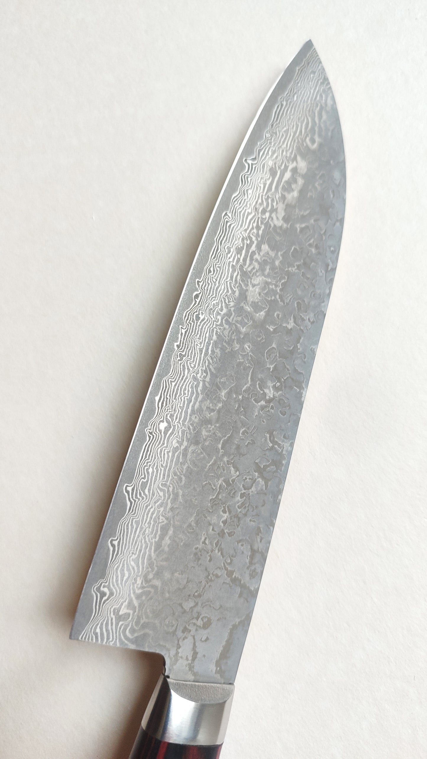 Magnifique couteau de cuisine japonais "Santoku" 180mm Damas "Kintaro"