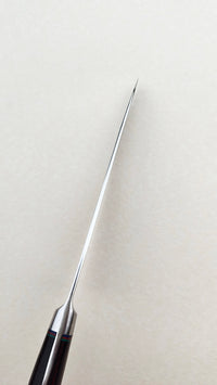 Couteau de cuisine japonais "Santoku" 180mm Blue Steel "Hiro Masui"