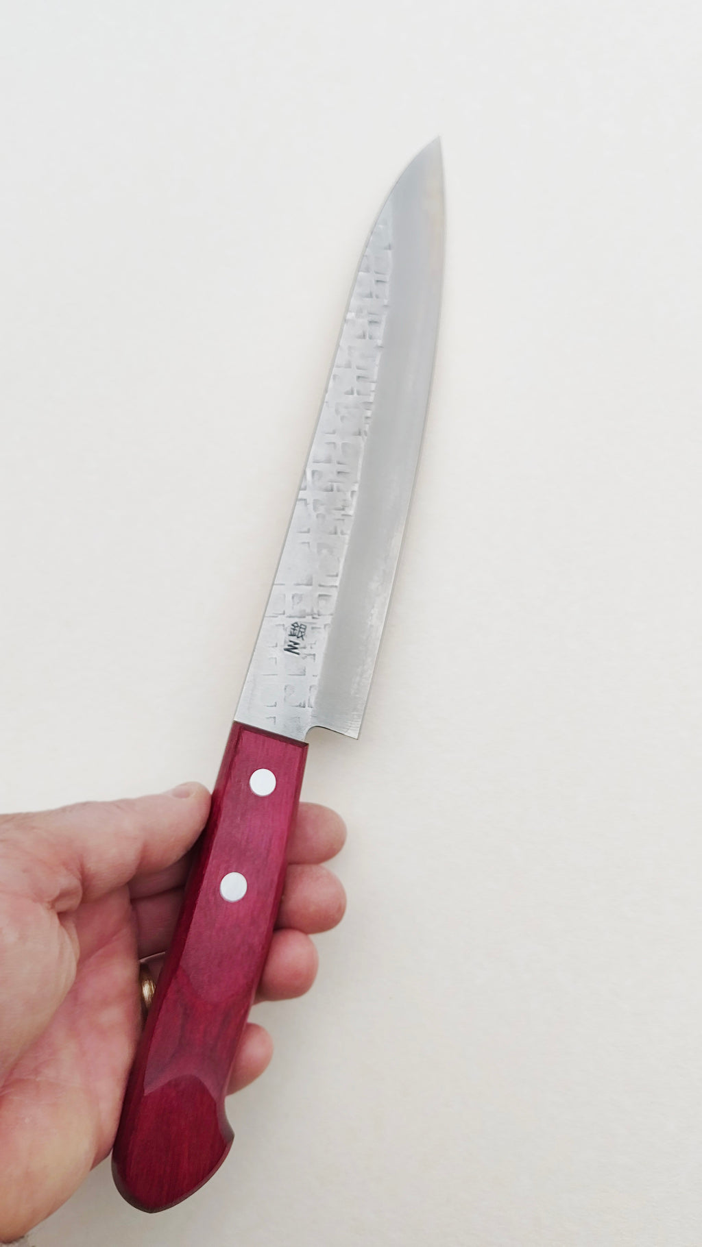 Couteau de cuisine japonais en acier Ginsan "Sujihiki" 210mm "Nao Yamamoto"