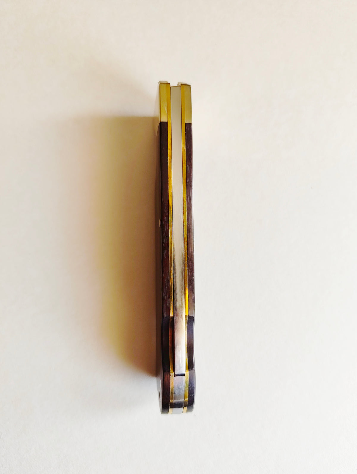 Couteau de chasse japonais pliant "Kogatana" damassé 90mm "Takeshi Saji"