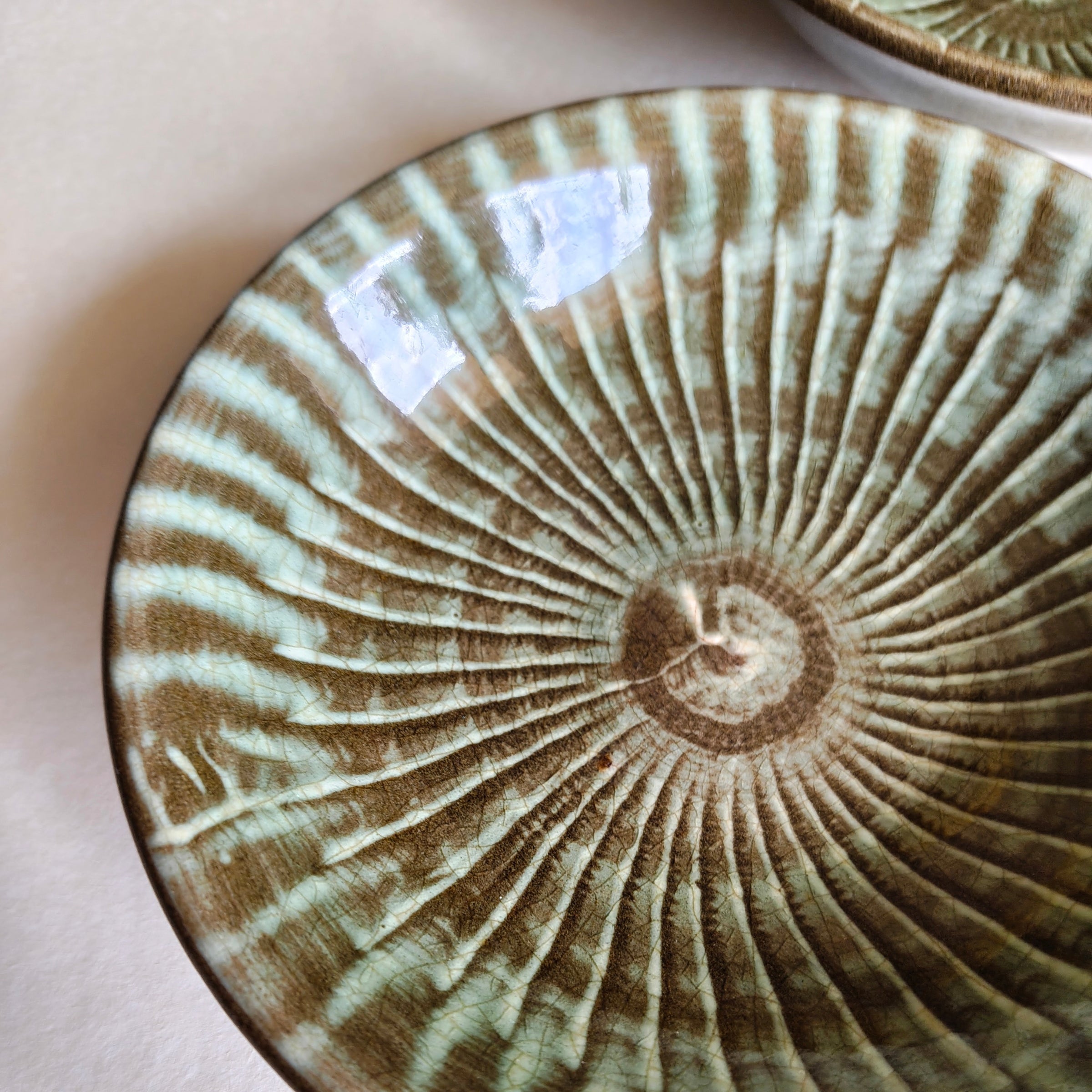 Duo d'assiettes céramique de Koishiwara 165mm