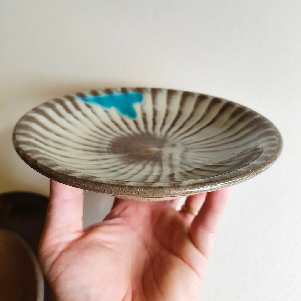 Duo d'assiettes céramique de Koishiwara 188mm