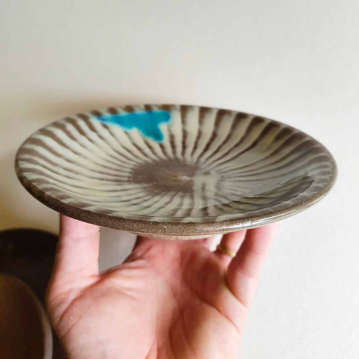 Duo d'assiettes céramique de Koishiwara 188mm